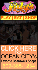 Ocean City Boardwalk food, fun & shop!